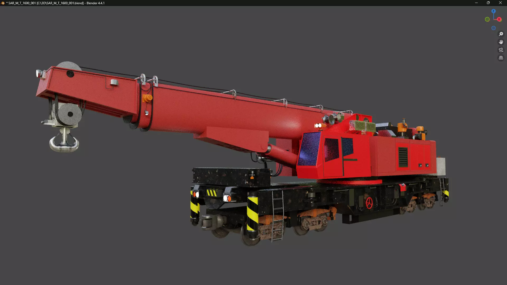 SAR Multi Tasker 1600 based 3d model 3D model_0