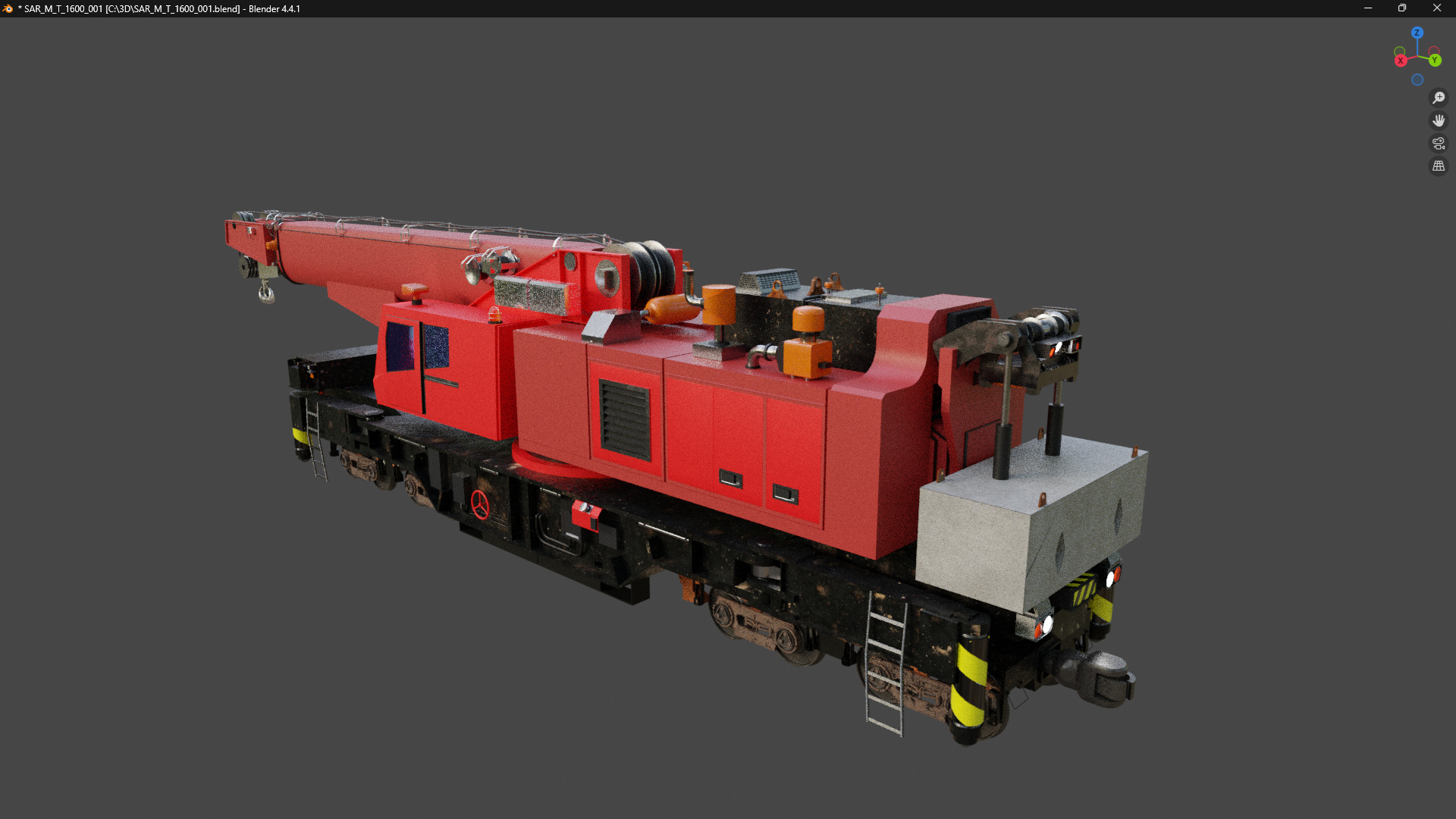 SAR Multi Tasker 1600 based 3d model 3D model_1