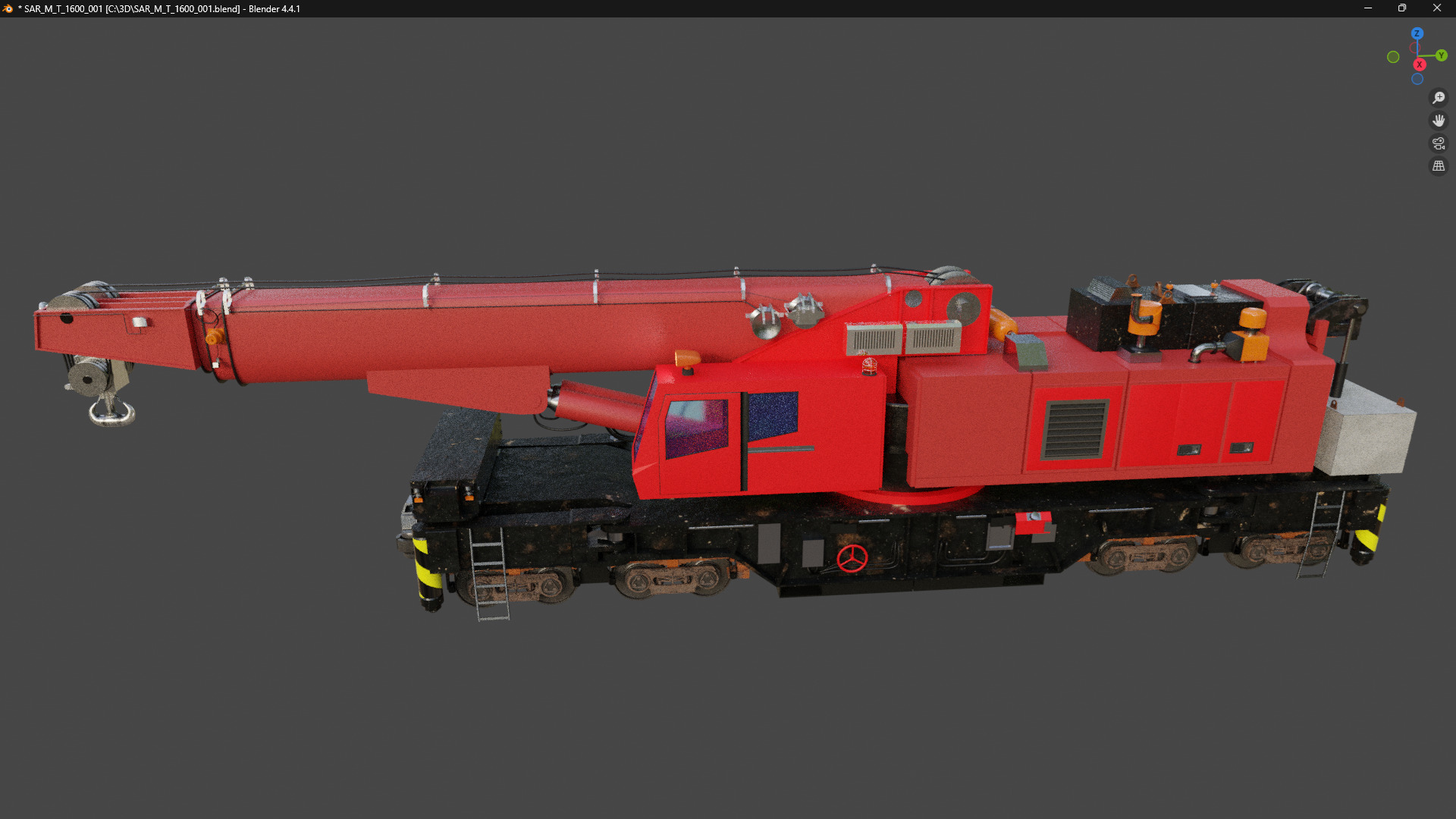 SAR Multi Tasker 1600 based 3d model 3D model_2