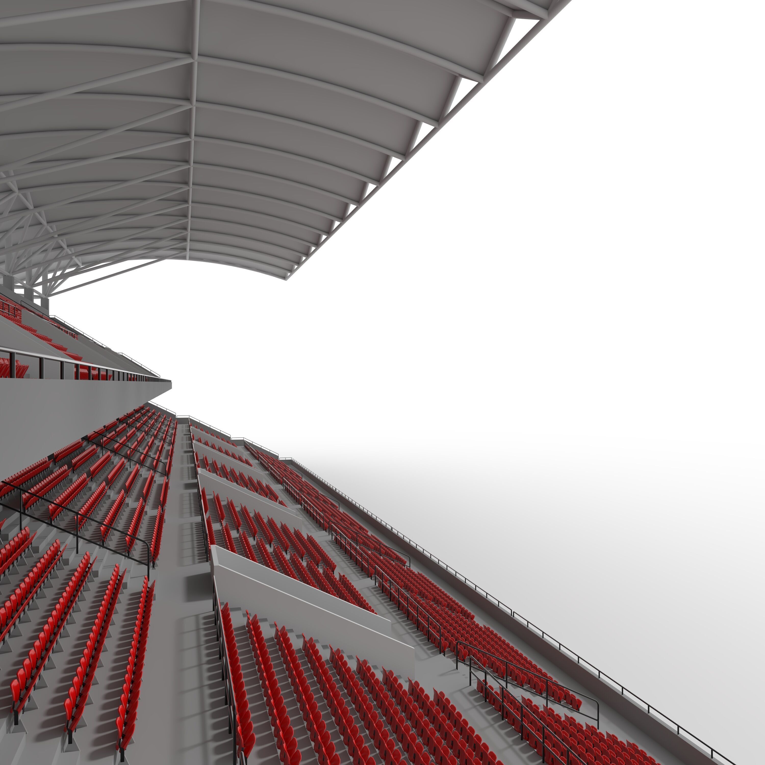 Stadium Tribune 13 3D model_23