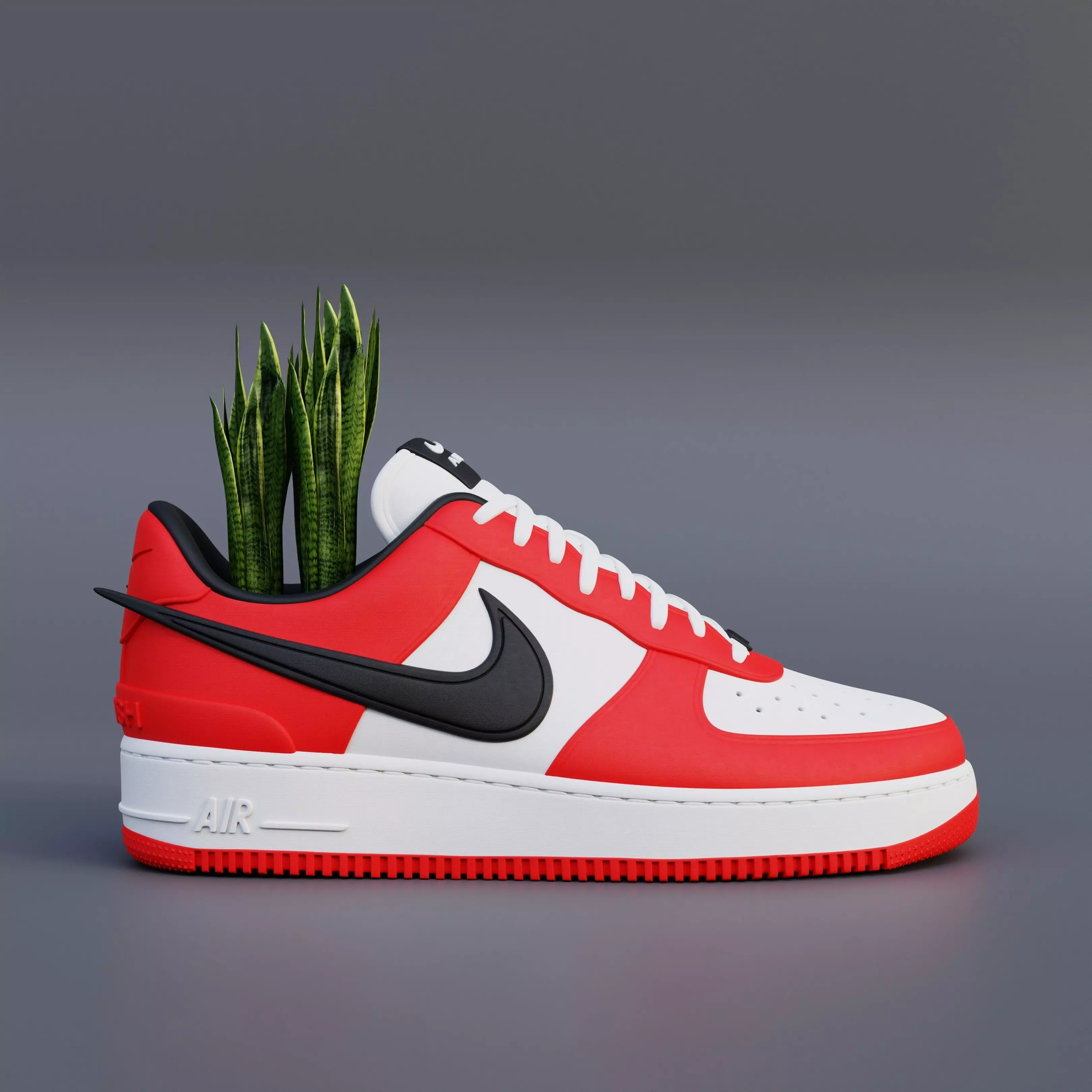 Air Force 1 Low AMBUSH  3D print model_0