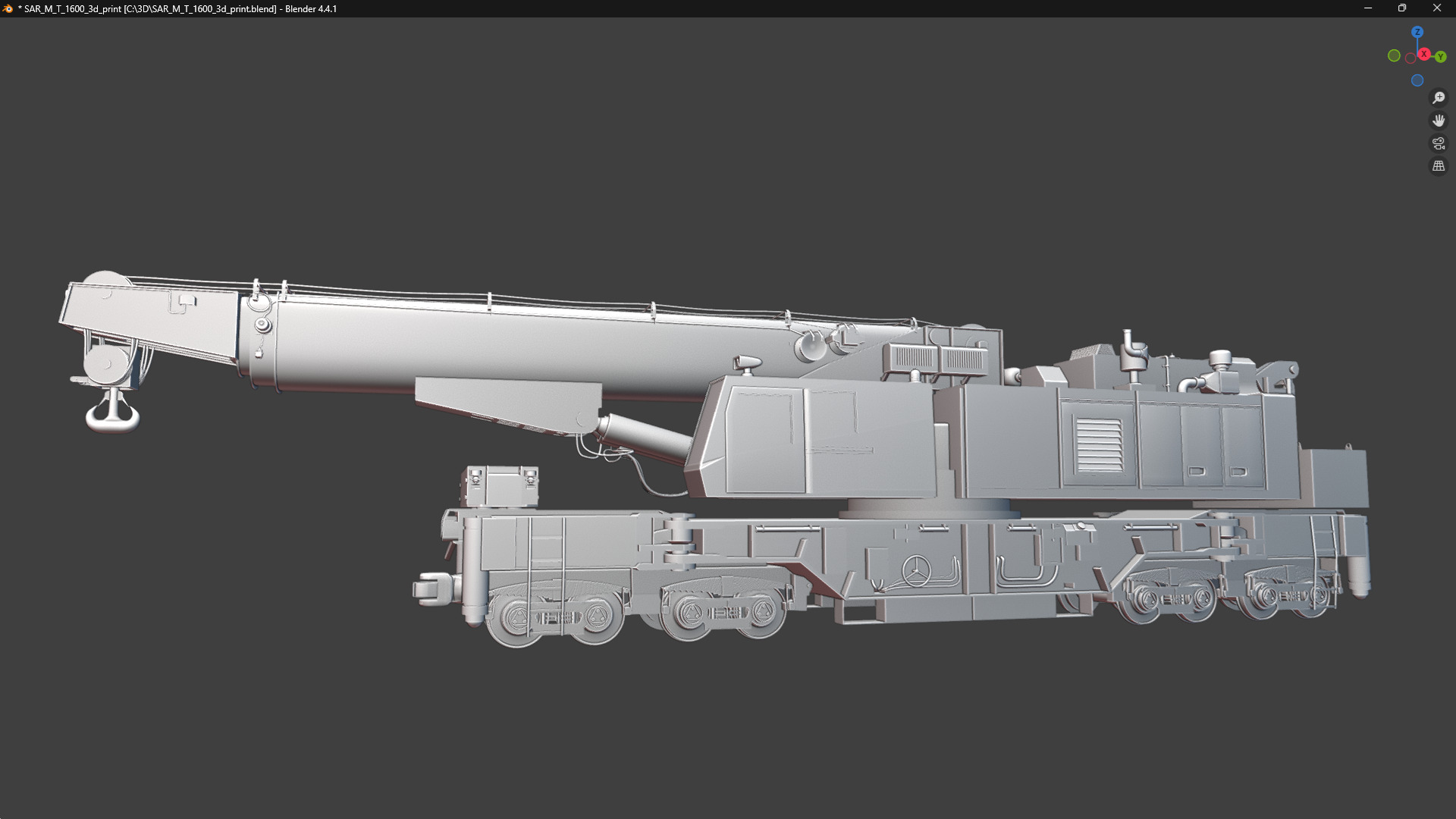 SAR Multi Tasker 1600 based 3d model for print 3D print model_3