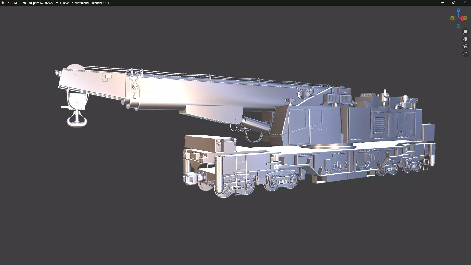 SAR Multi Tasker 1600 based 3d model for print 3D print model_0