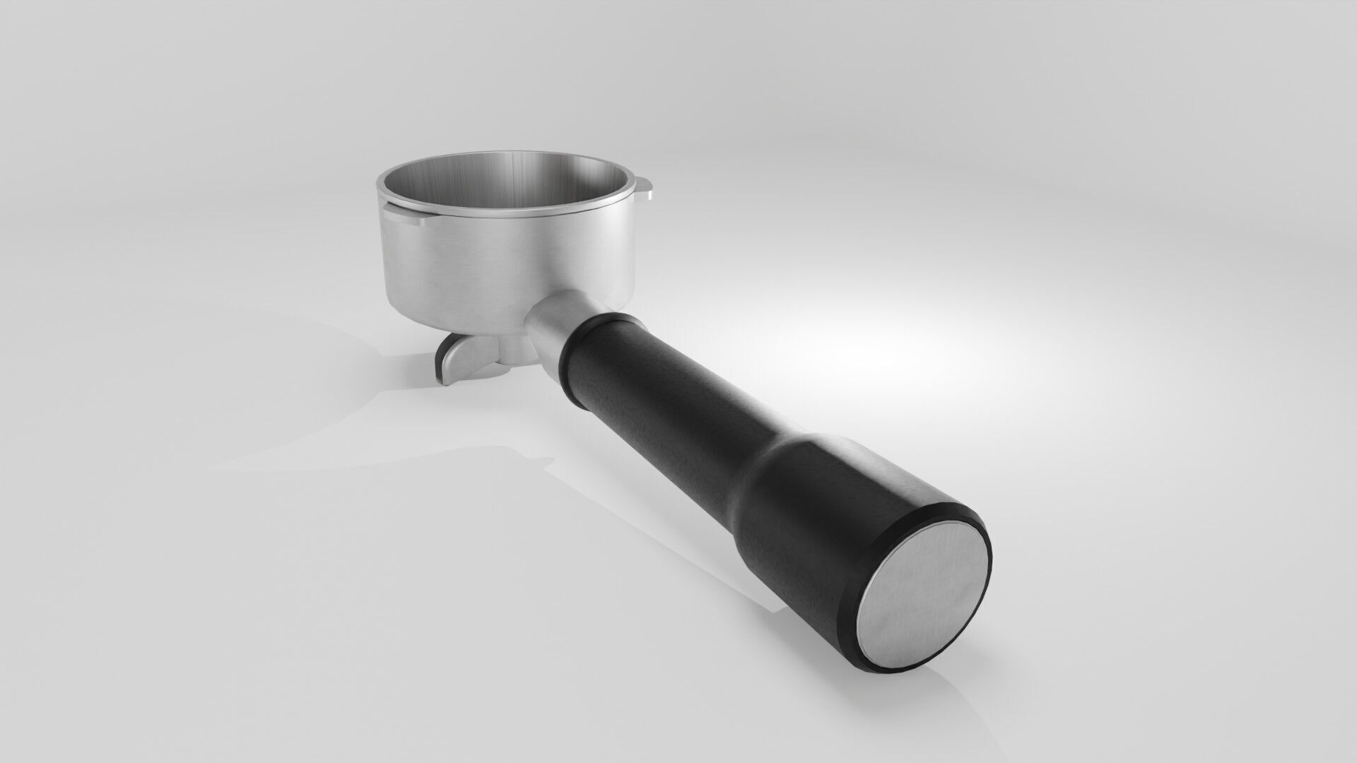 Portafilter for espresso machine 3D model_2