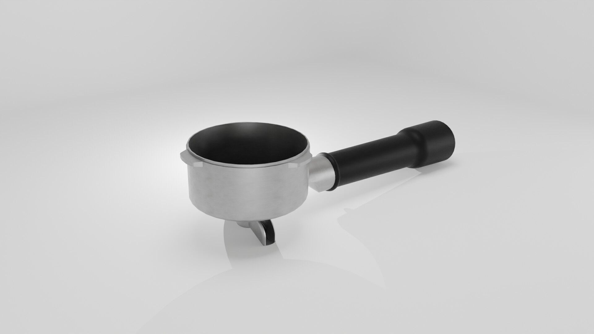 Portafilter for espresso machine 3D model_3
