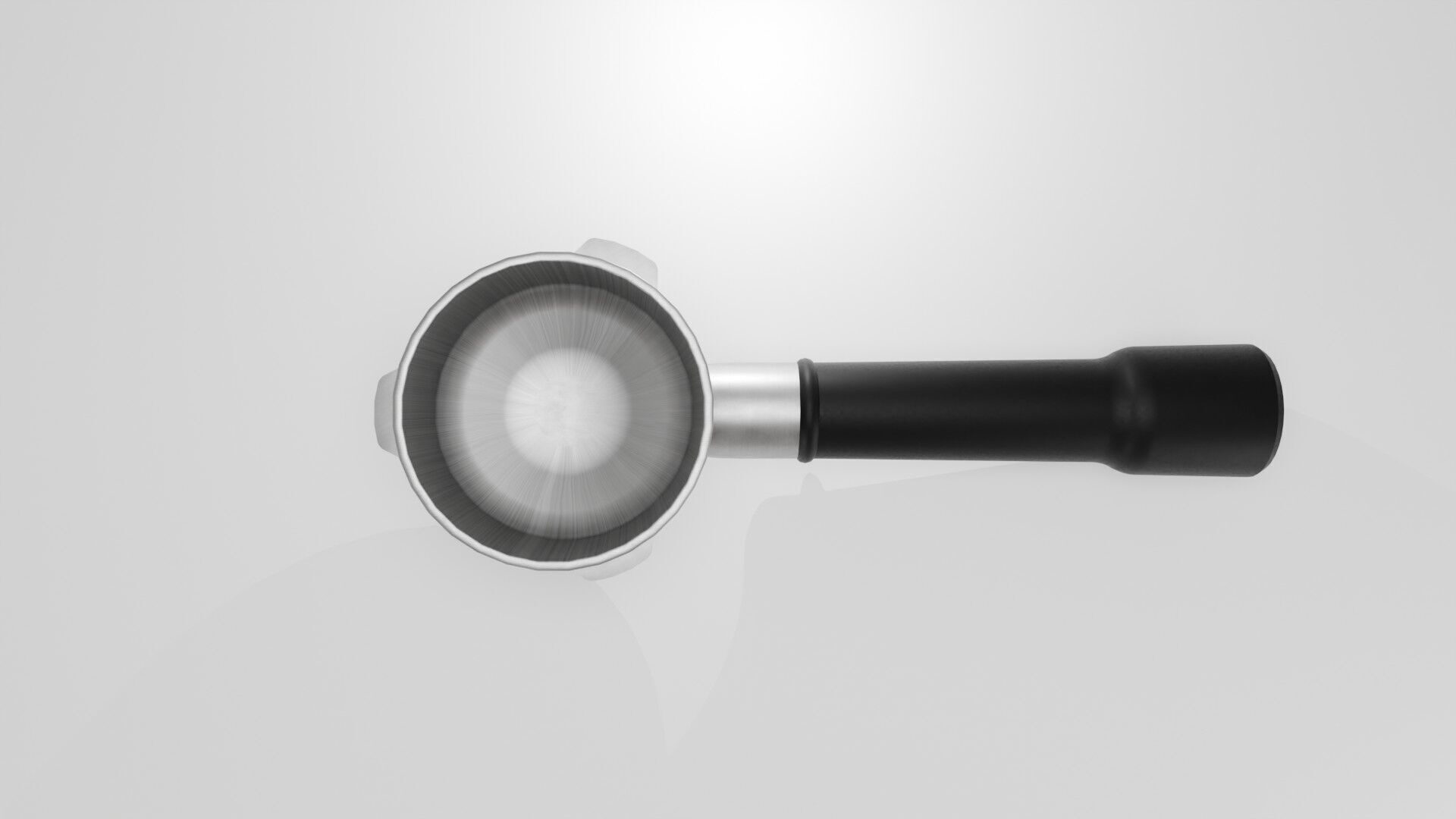 Portafilter for espresso machine 3D model_1