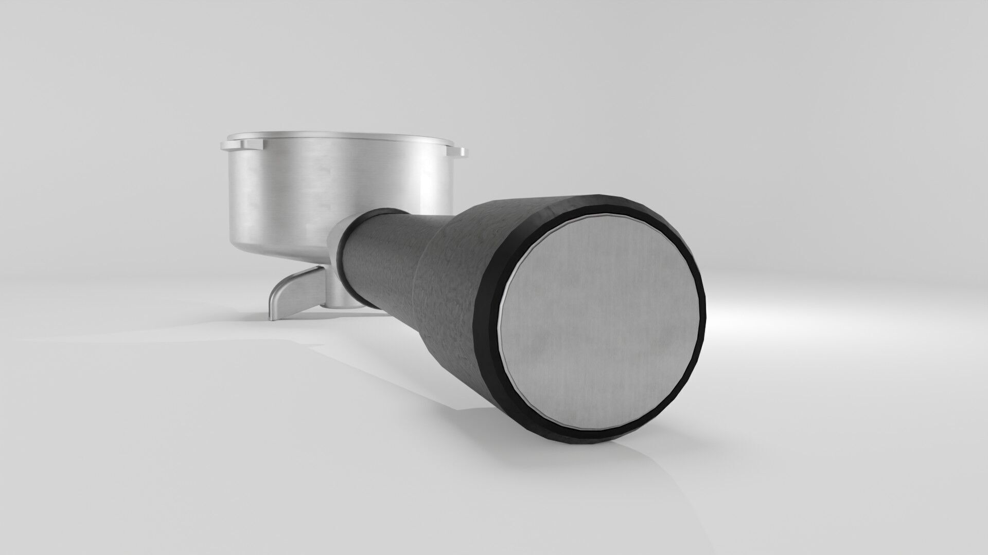 Portafilter for espresso machine 3D model_4