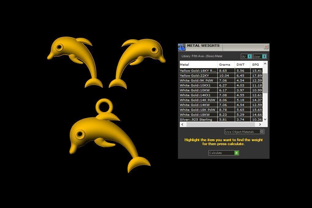  Fish Pendant - 0105 3D print model_9