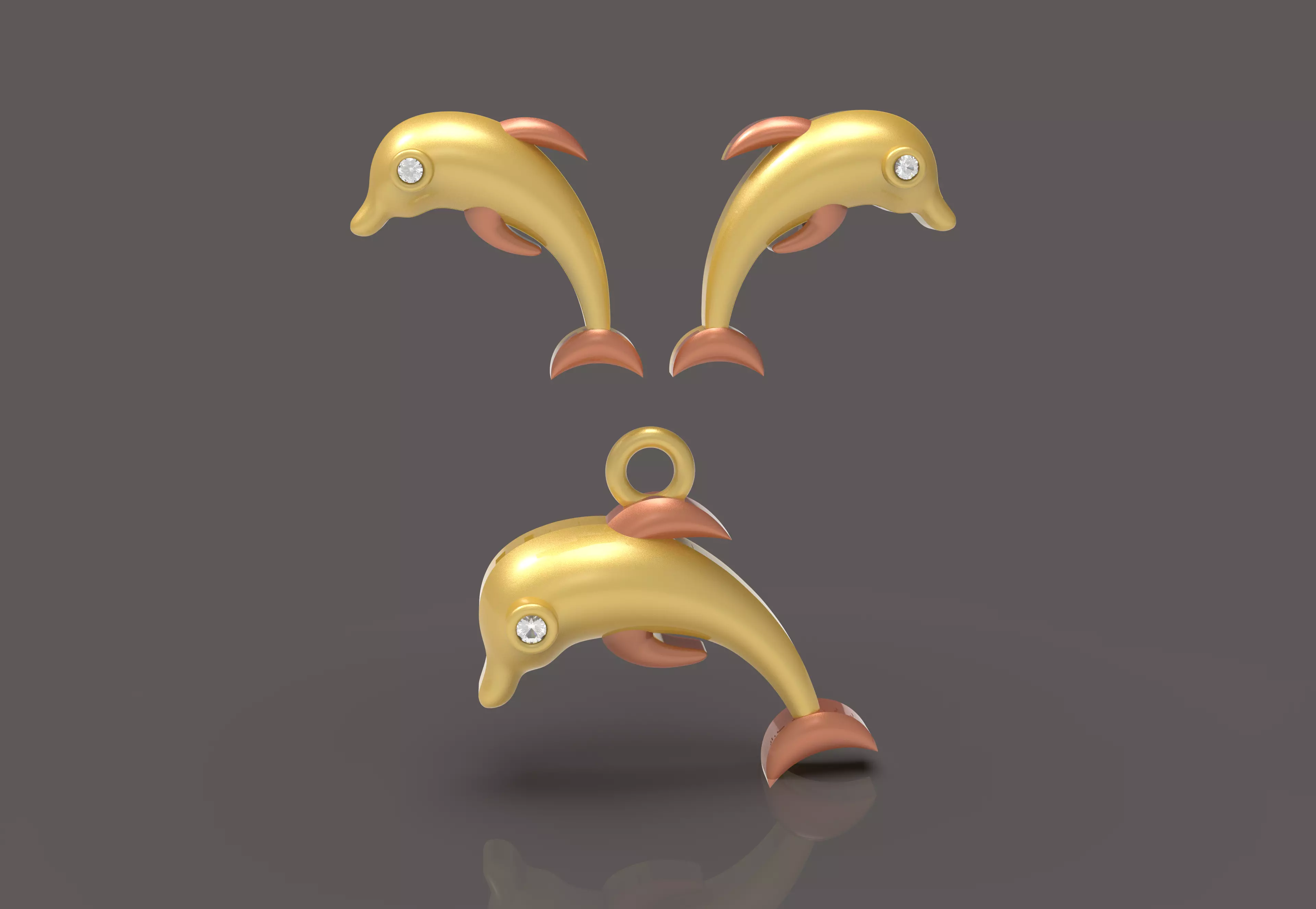  Fish Pendant - 0105 3D print model_0