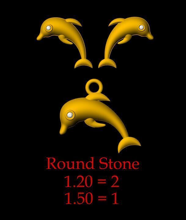  Fish Pendant - 0105 3D print model_10