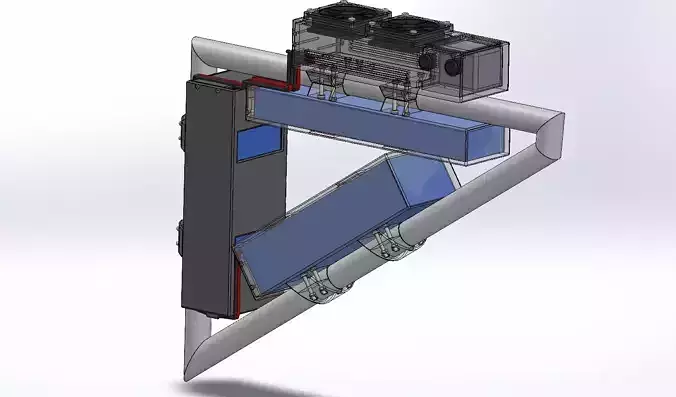 E-BIKE BATTERY AND ESC ASSEMBALLY 340KM RANGE 3D print model