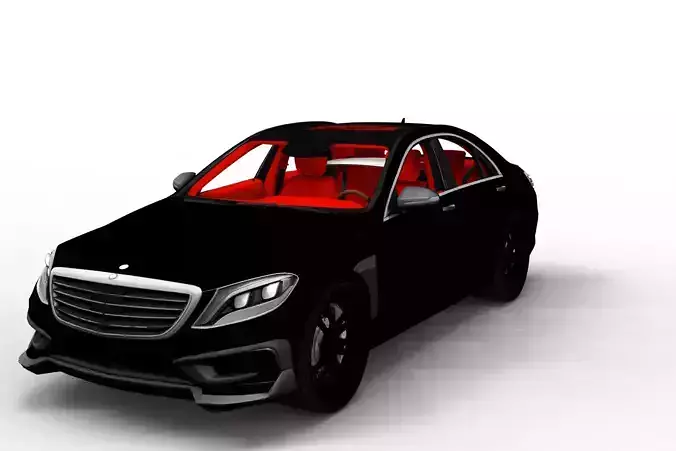 Mercedes-Benz S-Class W222 3D model