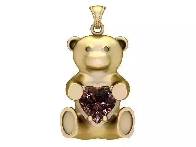 Teddy bear pendant