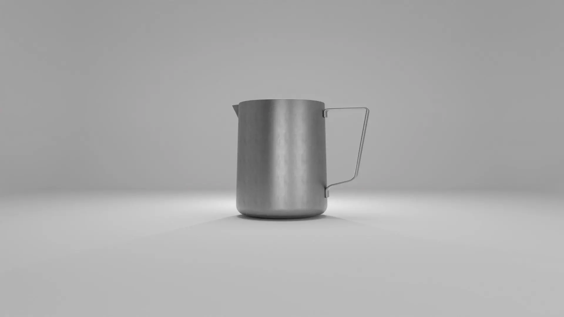 Milk pitcher 3D model_0