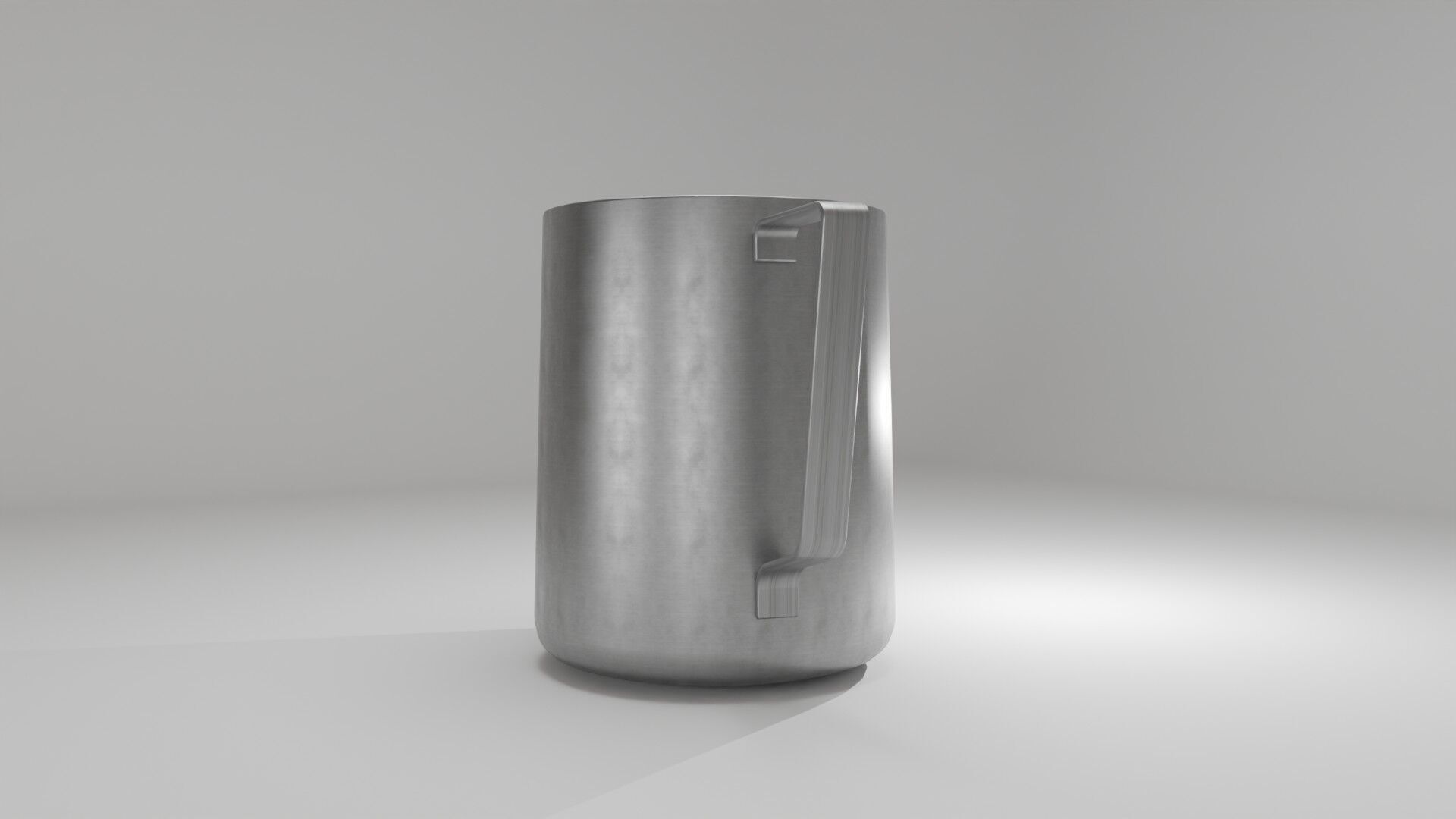 Milk pitcher 3D model_2