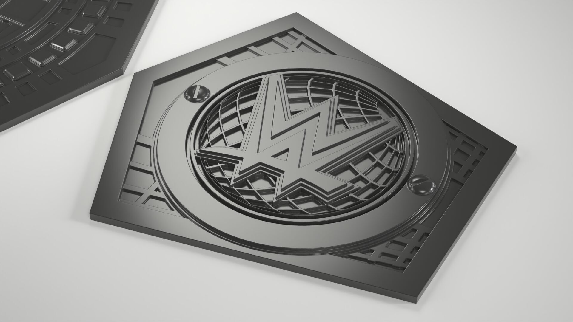 WWE NXT Cruiser Weight Championship 3D print model_2