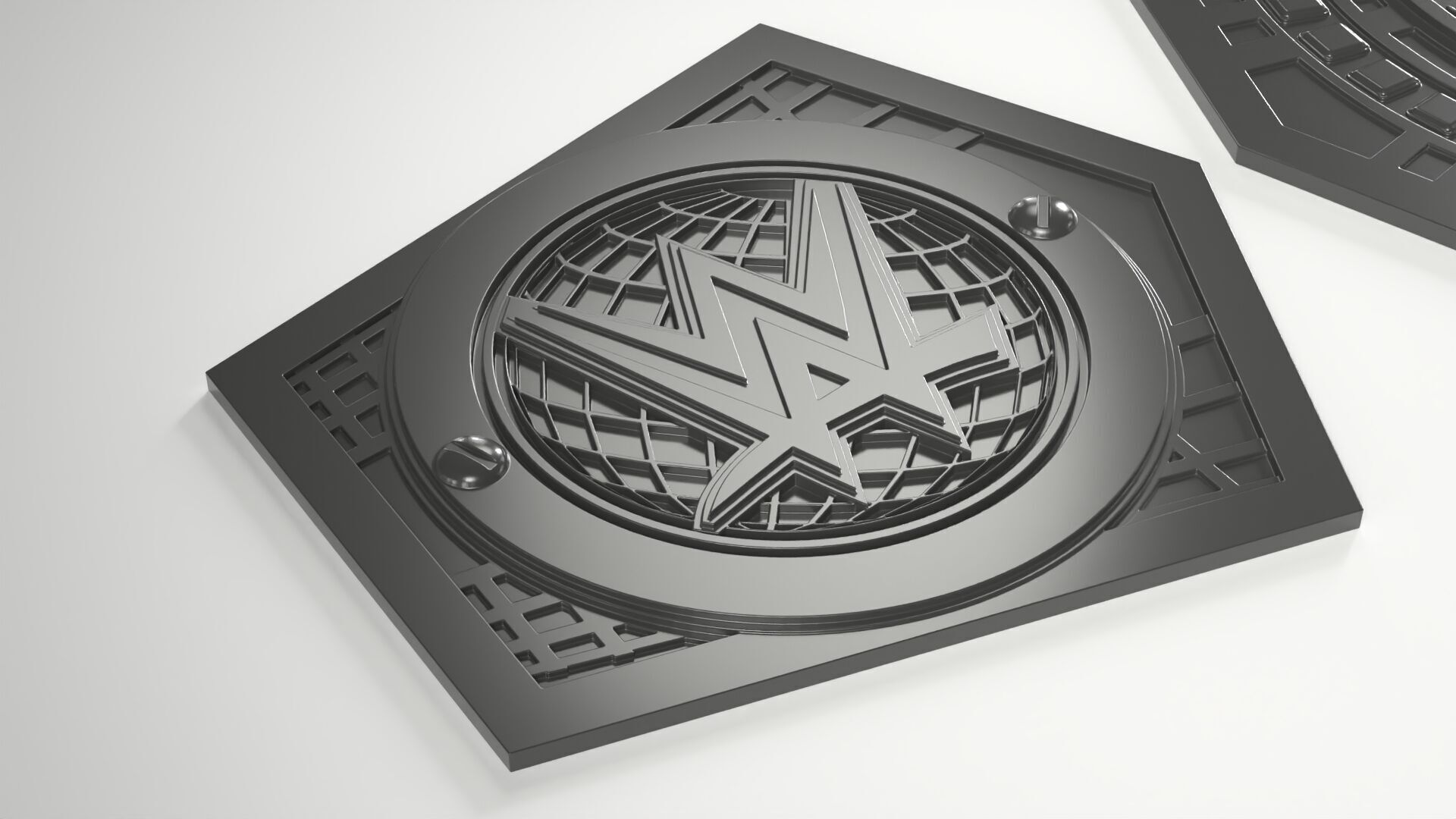 WWE NXT Cruiser Weight Championship 3D print model_3