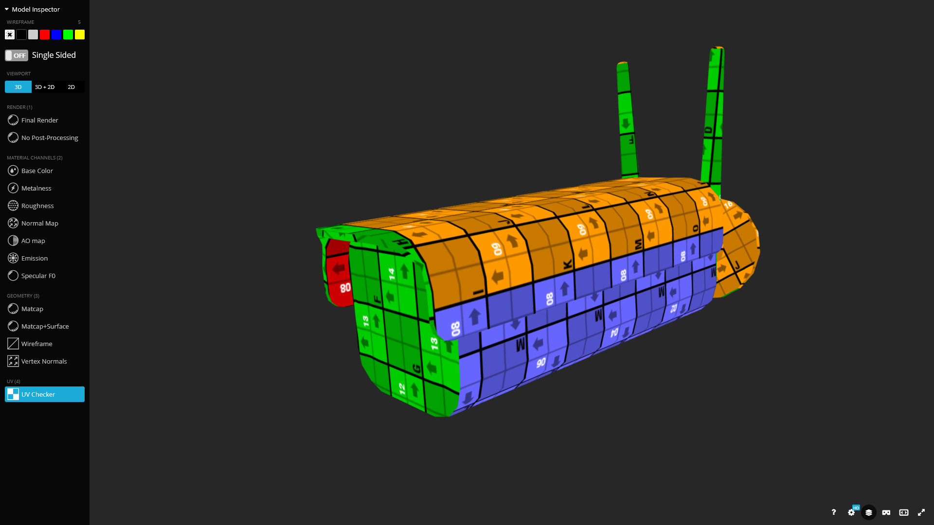 Security Camera 3D Model Low-poly 3D model_14