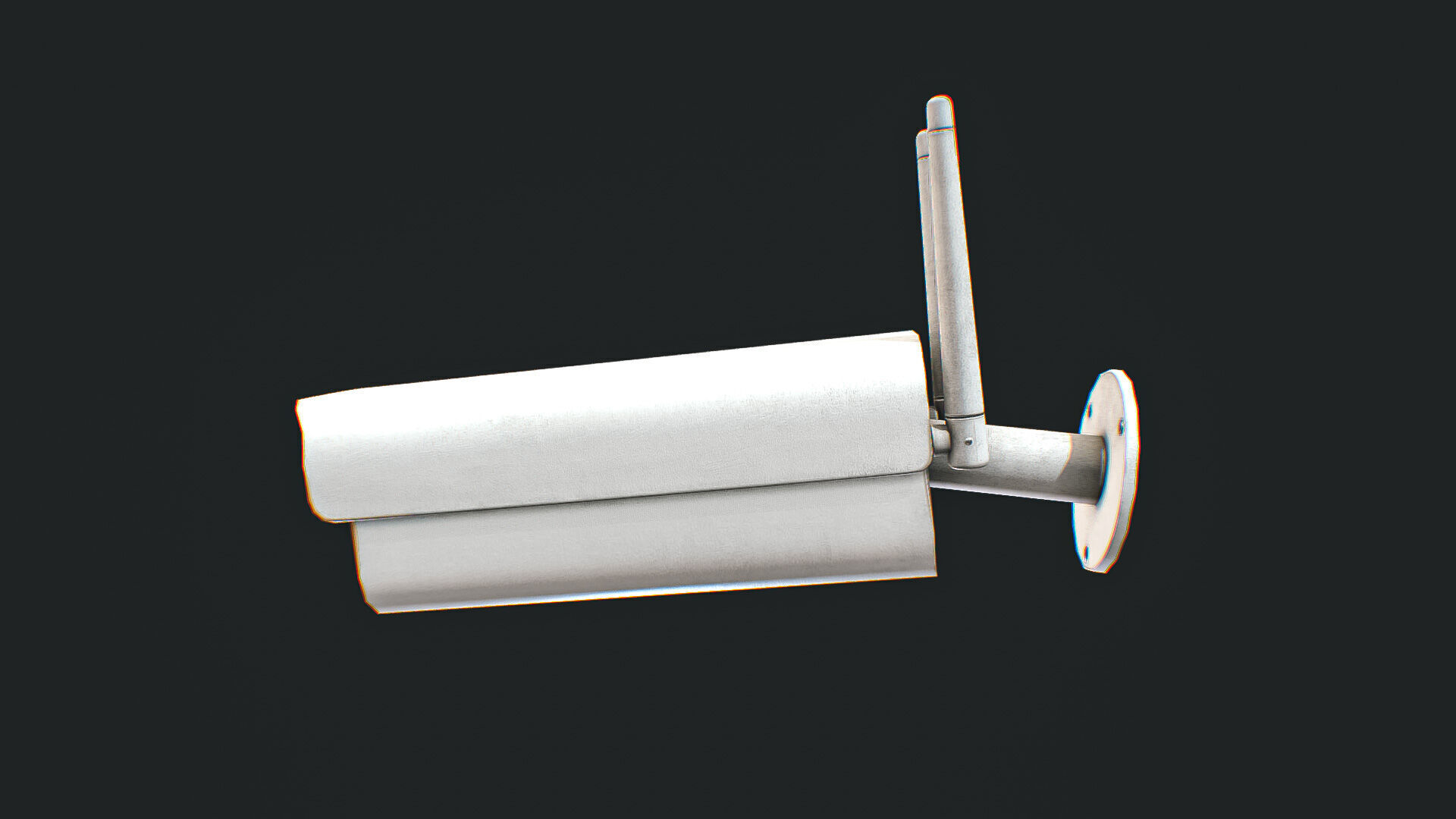 Security Camera 3D Model Low-poly 3D model_1