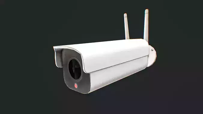 Security Camera 3D Model Low-poly 3D model