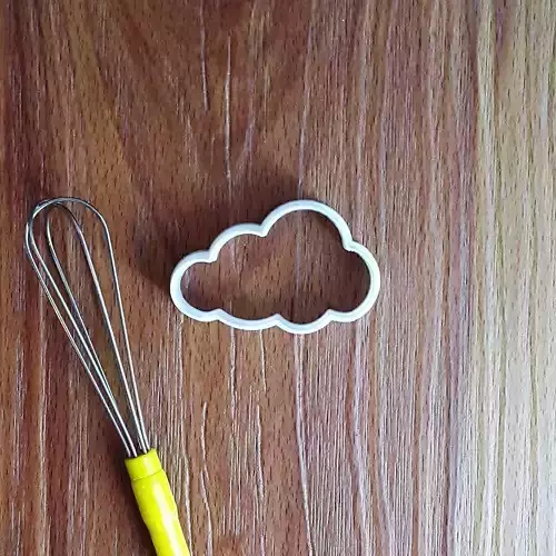 Cloud Cookie Cutter 3D print model