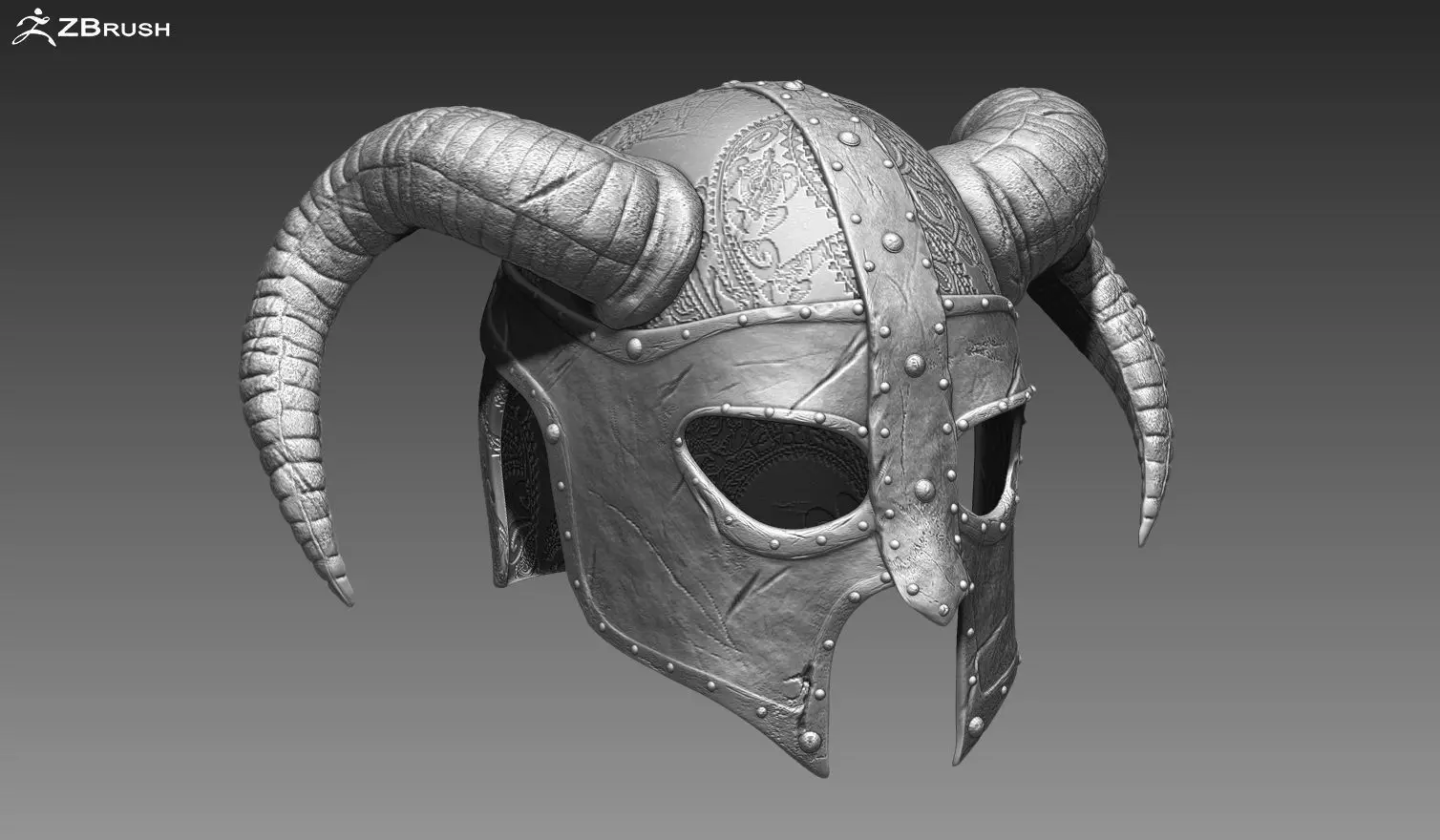 Zbrush Helmet 3D model