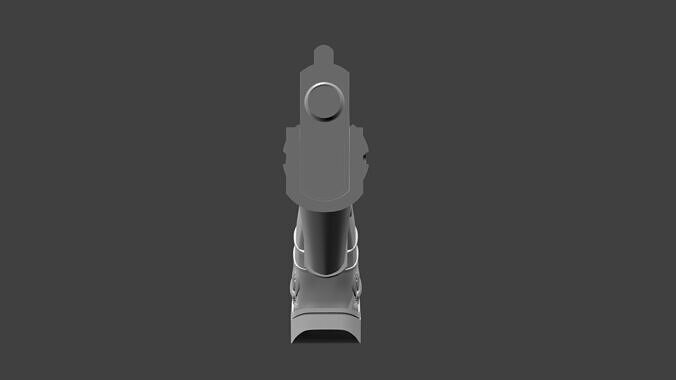 Black Cat Hades Prop Gun 3D print model