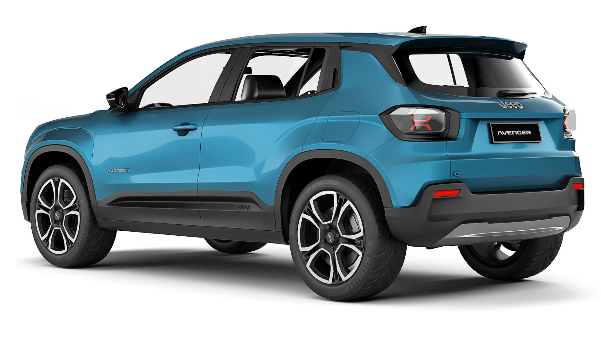 Jeep Avenger 2024 3D model_2