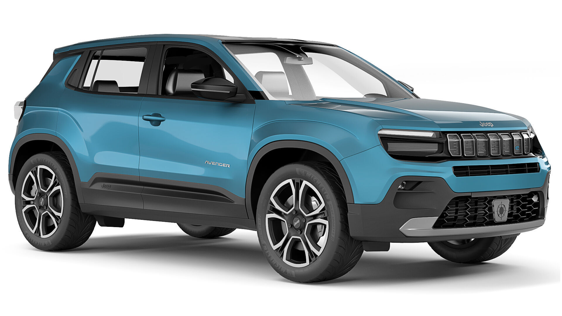 Jeep Avenger 2024 3D model_6