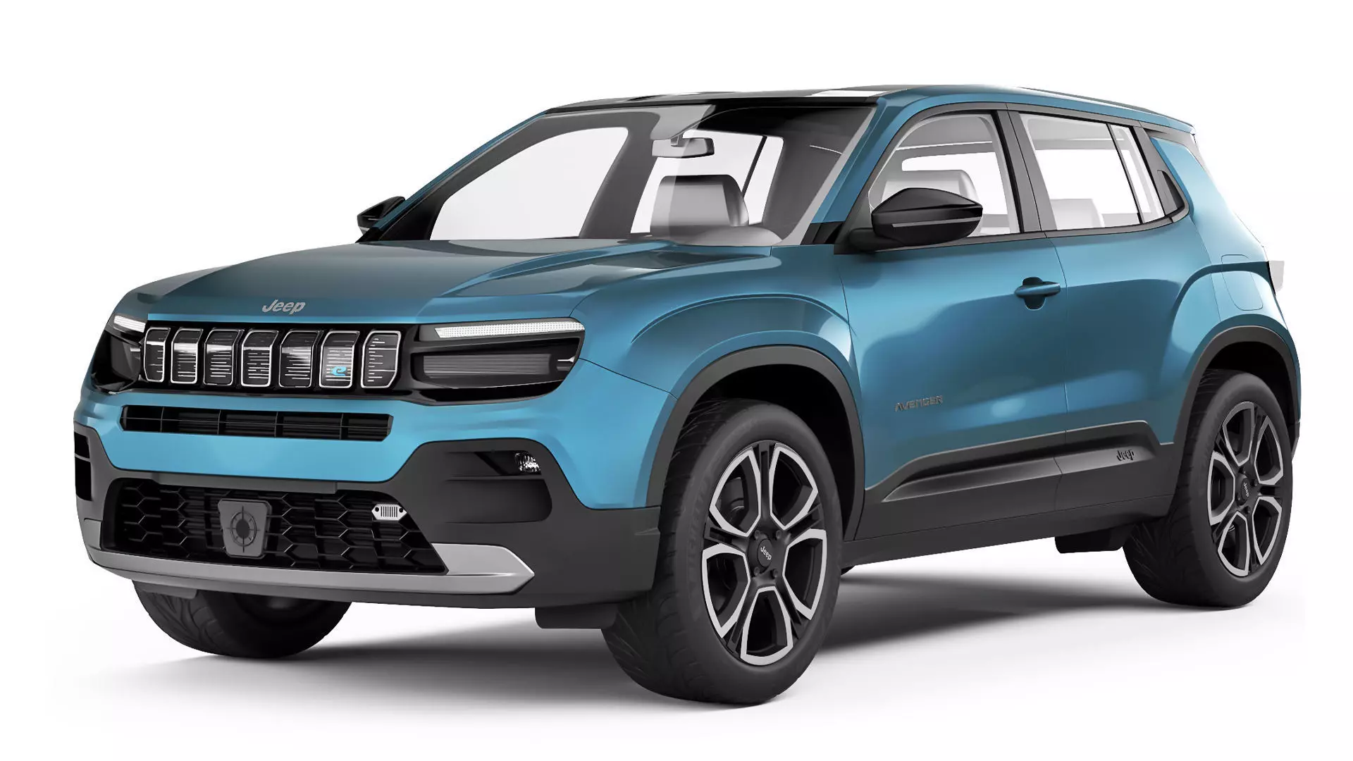 Jeep Avenger 2024 3D model_0