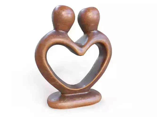 Figurine of people in love