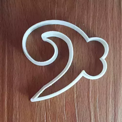 F Clef Cookie Cutter