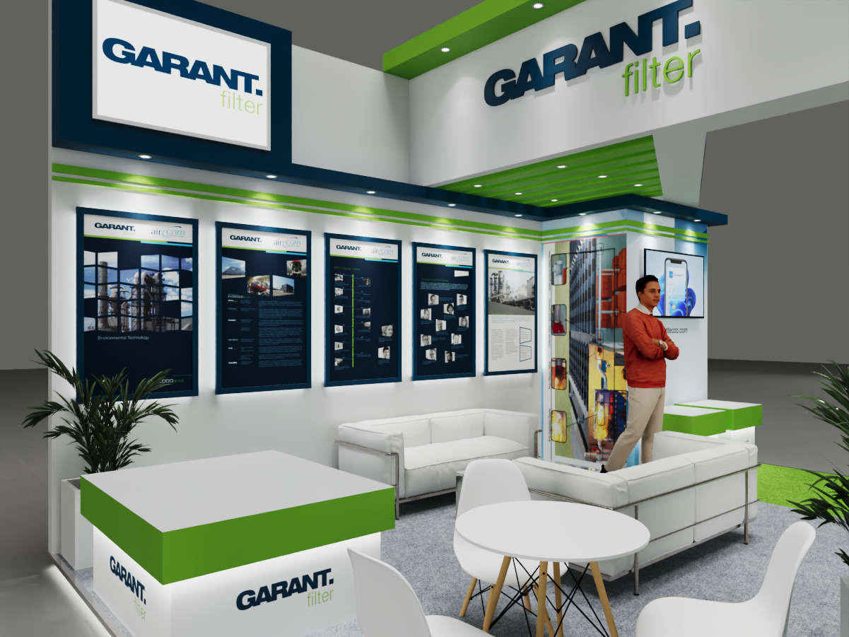 Exhibition Stand 7x6 3Sides D1V1 3D model 3D model_2