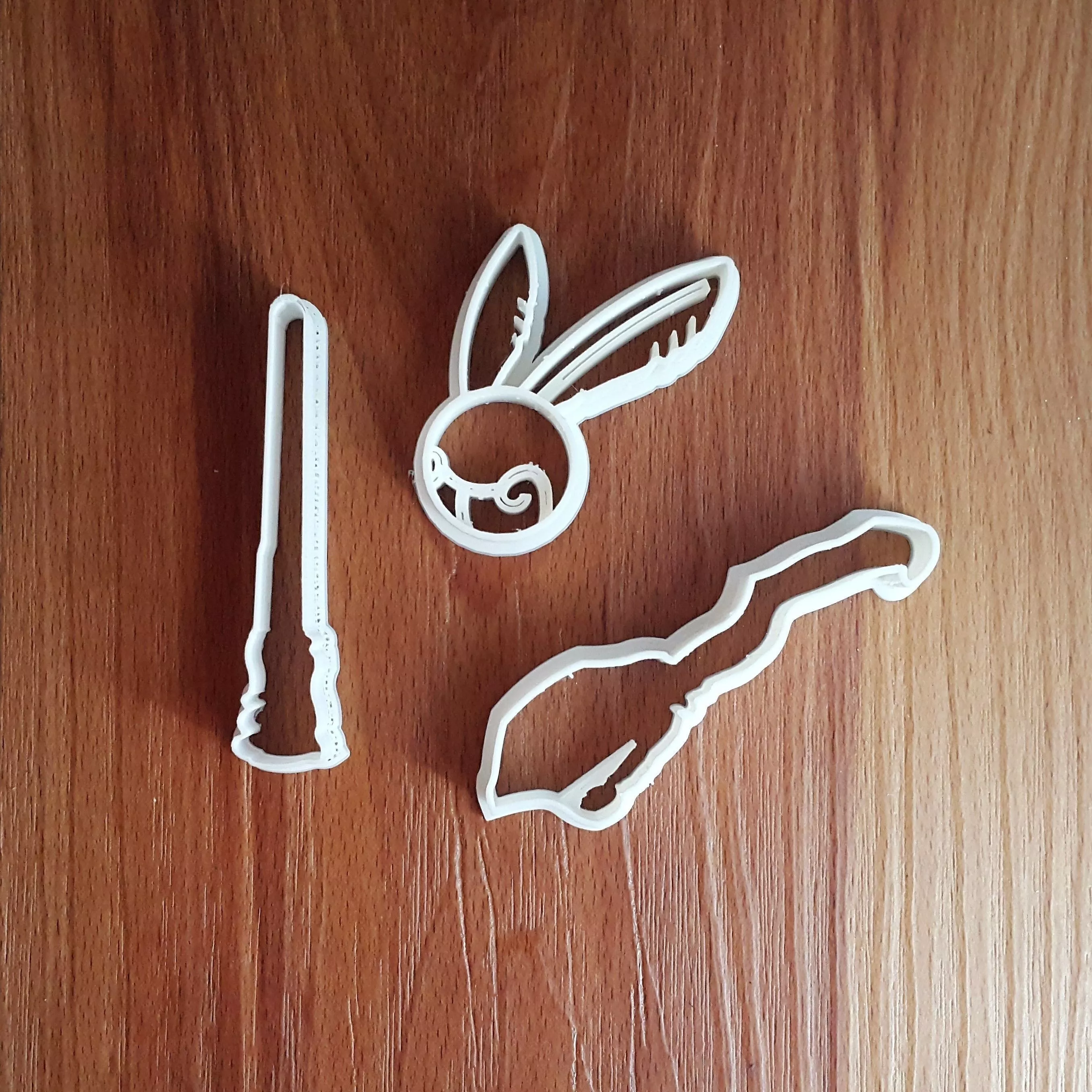 Harry Potter set cookie cutter 3D print model