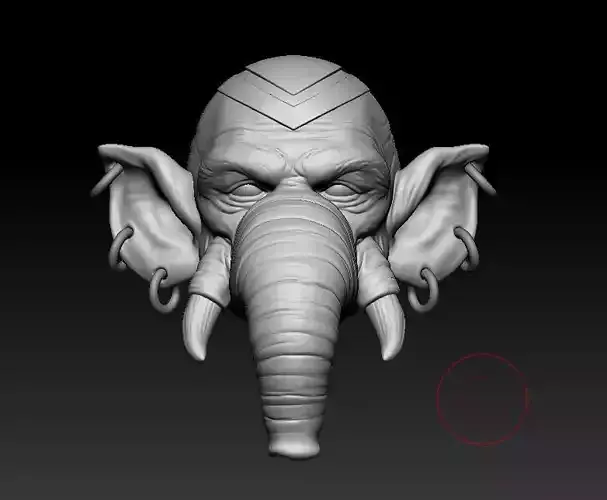 Blue Lantern Brother Warth Headsculpt for Action Figures 3D print model