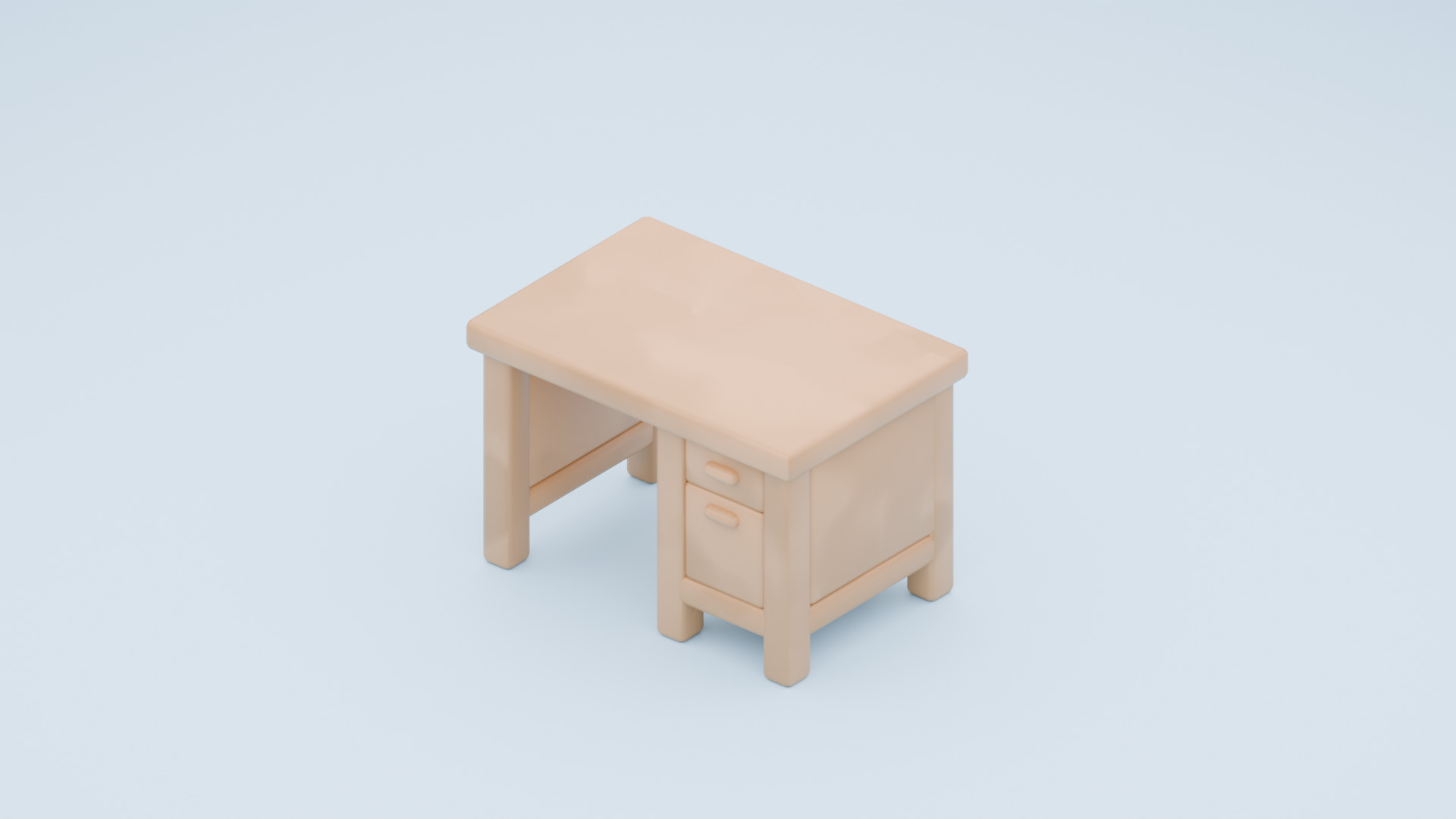 Low Poly Furniture Pack - Cozy Interior Set Low-poly 3D model_4