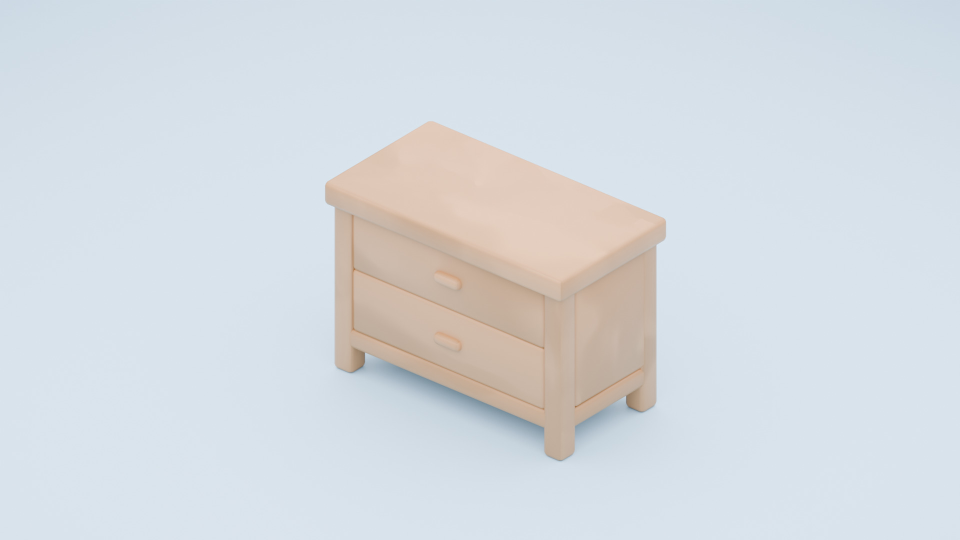 Low Poly Furniture Pack - Cozy Interior Set Low-poly 3D model_5