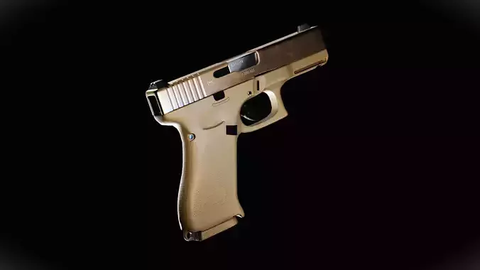 Glock 19x - Game Ready 3D Model  3D model