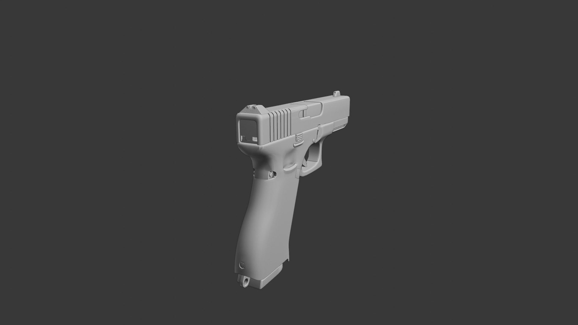 Glock 19x - Game Ready 3D Model  3D model_7