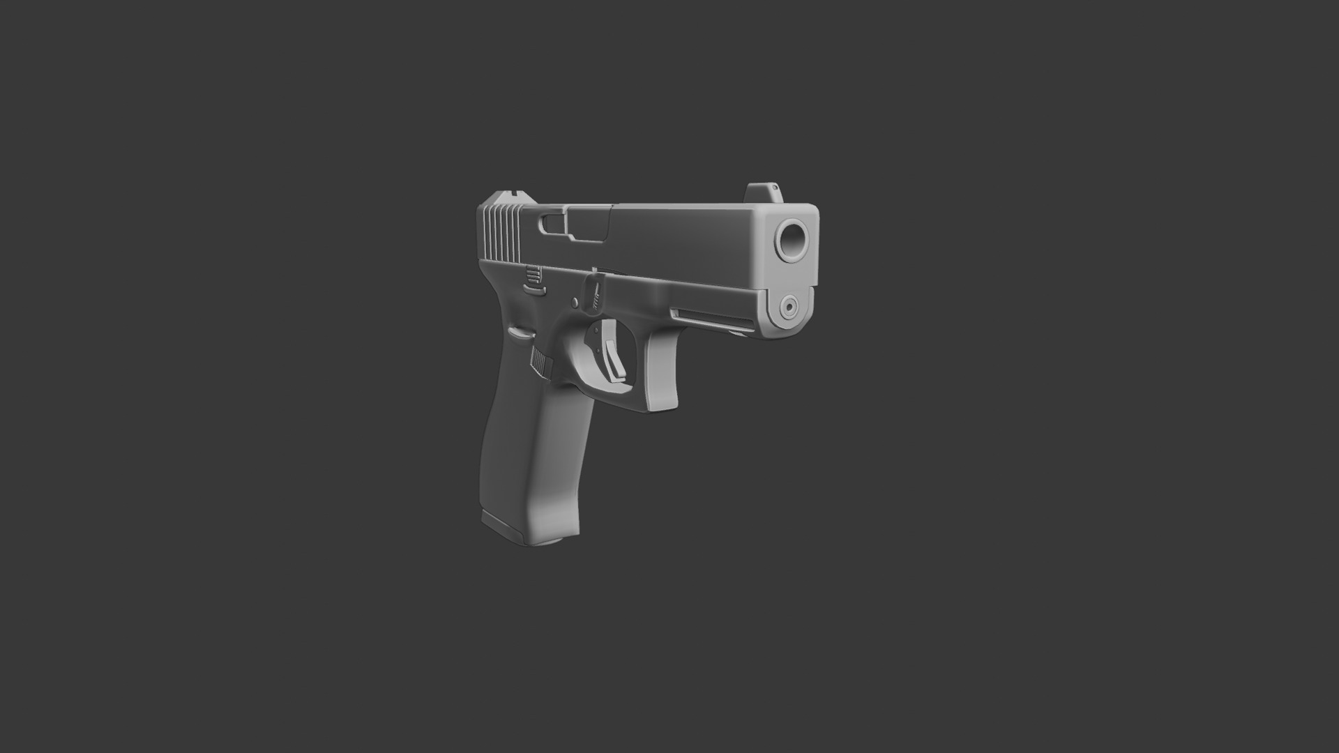 Glock 19x - Game Ready 3D Model  3D model_3