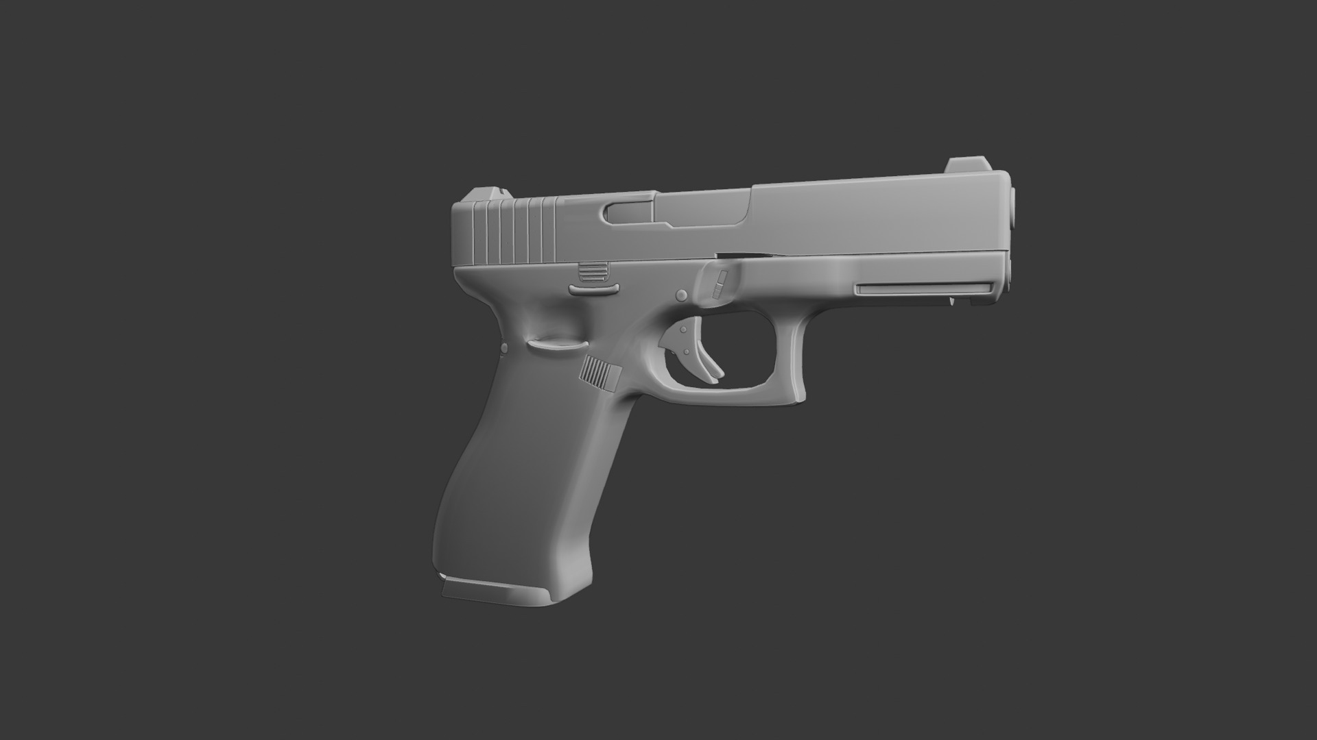 Glock 19x - Game Ready 3D Model  3D model_4