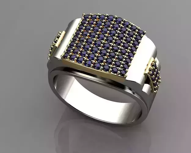 Sapphire 18k Gold Ring