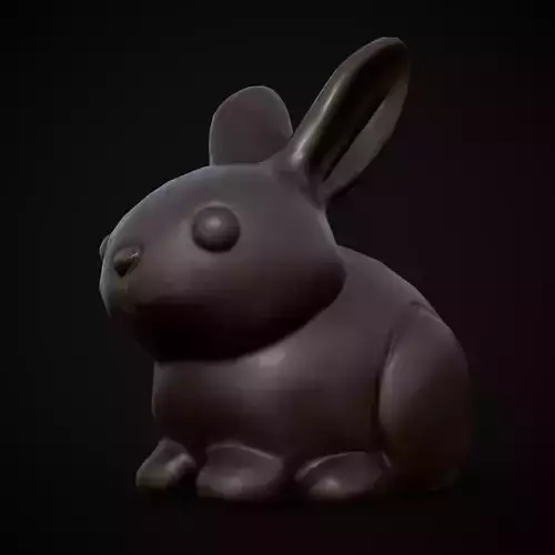 Tasty Treat Bunny Low-poly 3D model