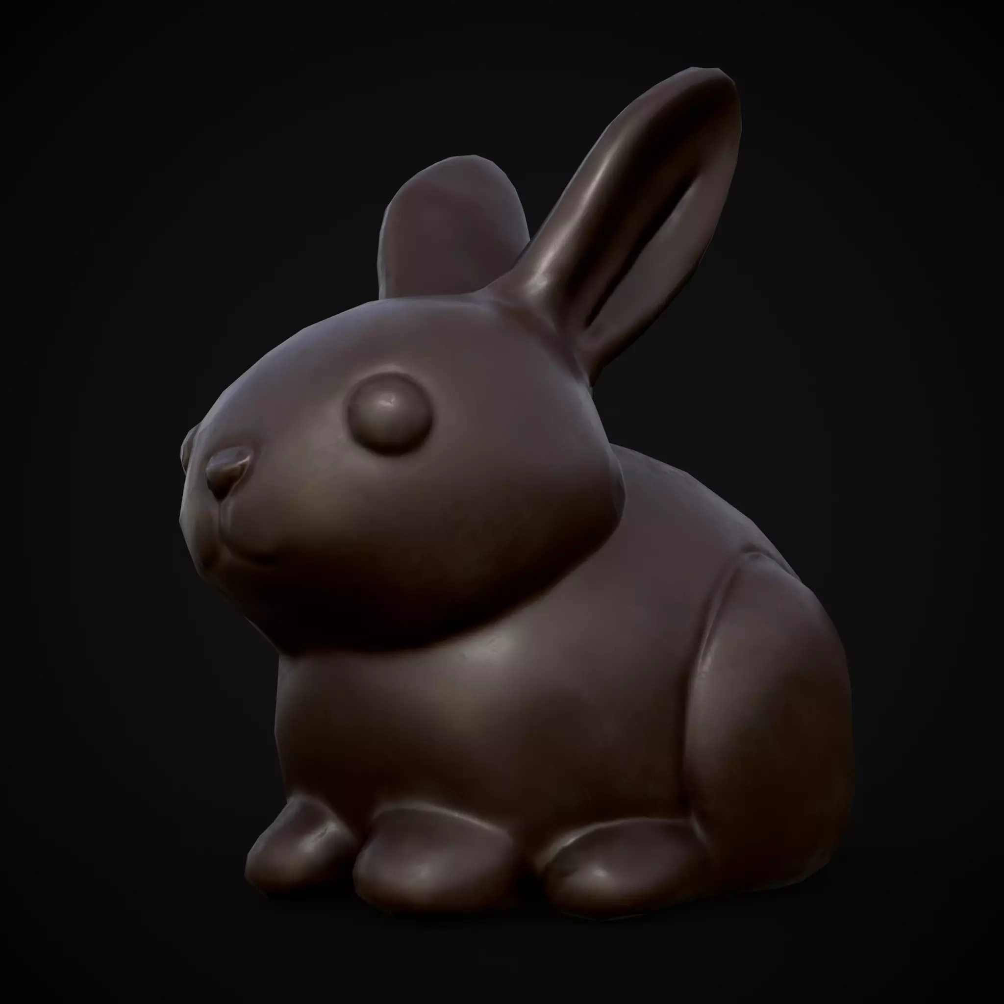 Tasty Treat Bunny Low-poly 3D model