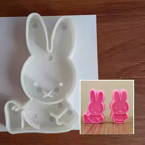 Miffy Bunny 3D print model Miffy Bunny 3D print model