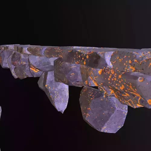 Animated Platforms Pack Low-poly 3D model