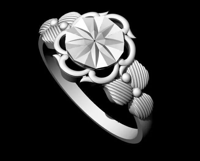 anitque ring 3dm file 3D print model