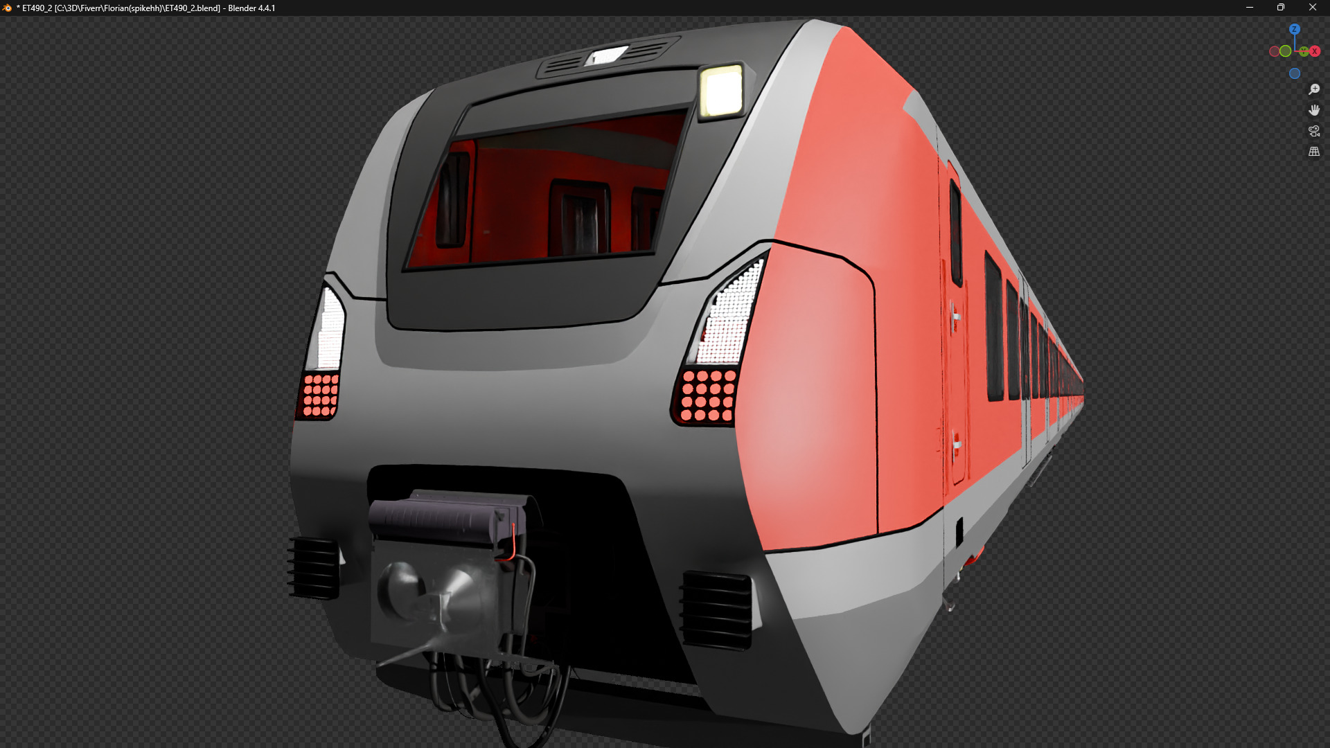 ET 490 - S-Bahn Hamburg 3D model_6