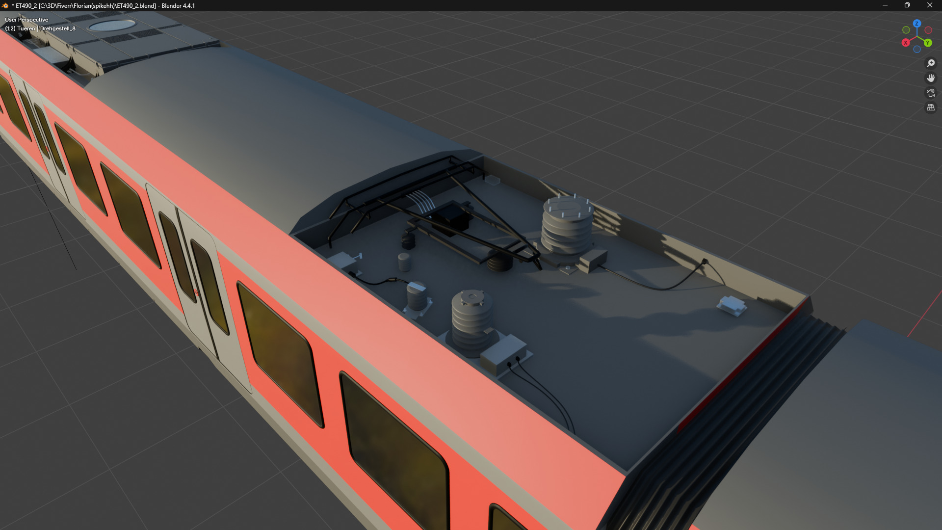 ET 490 - S-Bahn Hamburg 3D model_4