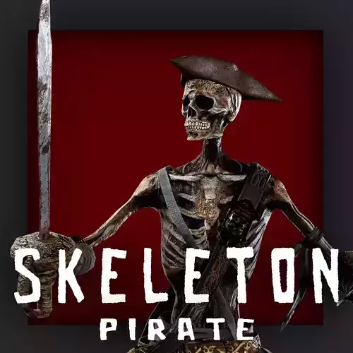 PIRATE SKELETON 1 A 